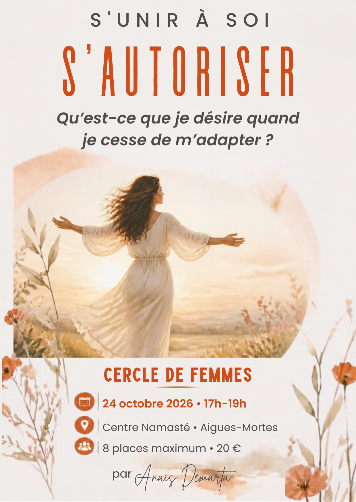 Cercle de femmes avec Anaïs Centre de bien être & développement personnel Centre de bien être & développement personnel